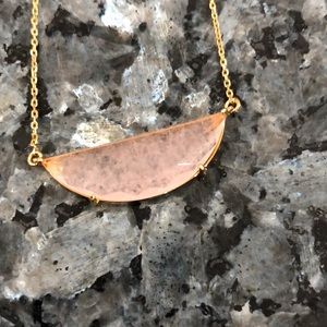 Kate spade half moon necklace